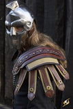Roman Shoulder Armour - Brown