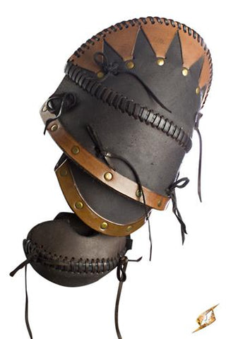 Orc Brute Bracers - Black