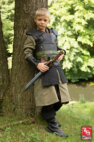 RFB Armour Leather  - Black - Small