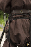 Orc Brute Belt w. Tassets - Brown