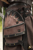 Orc Brute Belt w. Tassets - Brown