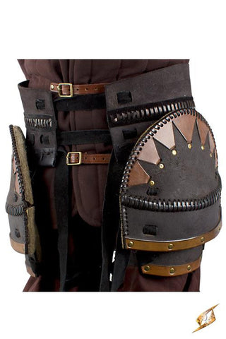 Orc Brute Belt w. Tassets - Black