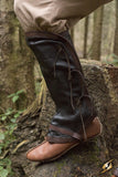 Leather Gaiters - Brown