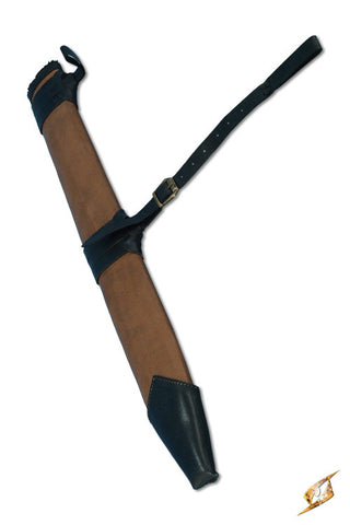 Full Scabbard Medium - Right Handed - Brown