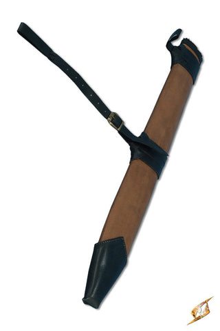 Full Scabbard Medium - Left Handed - Brown