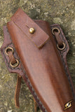 Woodsman Knife Holder - Brown