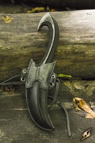 Dark Elven Throwing Knife Holder - Epic Black