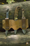 Rogue Knife Set Holder - Brown