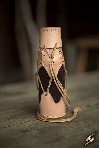 Laced Bottle Holder - Natural - USED