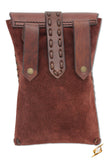 Merchant Suede Bag - Brown