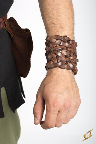 Braided Bracelet - Brown