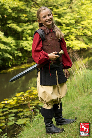 RFB Fighter Leather Armour - Brown