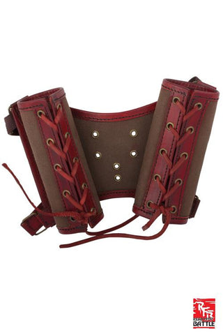 RFB Double Sword Harness - Red/Brown