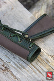 RFB Large Holder - Brown - Green