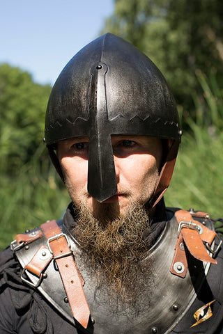 Norman Nasal Helmet - Epic Dark