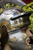 Roman Trooper w. Plume - Red - Medium