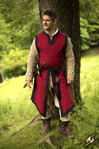 Basic Tabard - Dark red