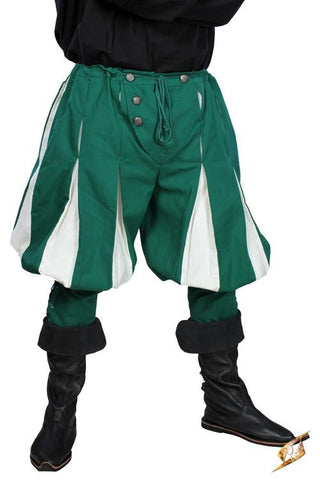 Landsknecht Pants - Green/Off-white