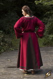 Dress Astrid - Red/Brown