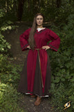 Dress Astrid - Red/Brown