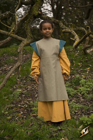 Dress Asta - Dryad Green/Blue