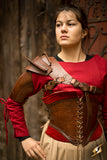 Shoulder Armour - Brown - Large