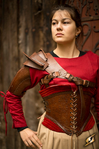 Shoulder Armour - Brown - Medium