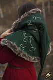 Hood - Fur - Green / Dryad Green