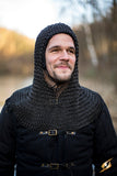 Chainmail Hood - Alaric - Epic Black