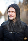 Chainmail Hood - Alaric - Epic Black