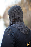 Chainmail Hood - Alaric - Epic Black