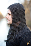 Chainmail Hood - Alaric - Epic Black