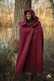 Cloak Wool - Dark Red