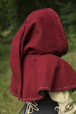 Hood - Medieval - Dark Red