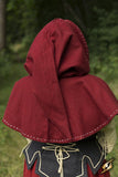Hood - Medieval - Dark Red