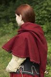 Hood - Medieval - Dark Red