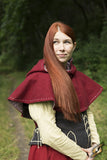 Hood - Medieval - Dark Red