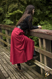 Battle Skirt - Dark Red