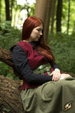 Ladies Vest - Dark Red