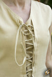 Peasant Dress - Desert Beige