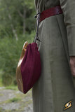 Merchant Purse - Red/Brown