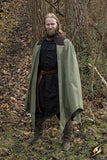 Cape Edrahil - Dark Brown / Dryad Green - One Size