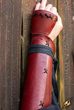 Samurai Bracers - Red