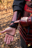 Samurai Bracers - Red