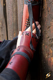 Samurai Bracers - Red