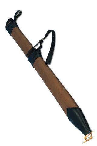 Full Scabbard Large - Right Handed - Brown