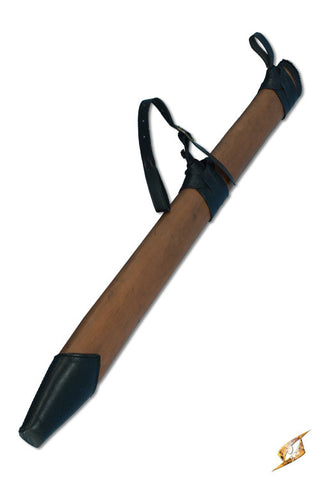 Full Scabbard Large - Left Handed - Brown