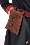 Leatherbag Thin - Brown - Small