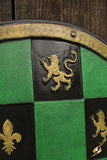Checkered Shield - Green