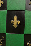 Checkered Shield - Green